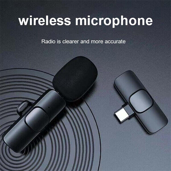 K8 Type-C Wireless Microphone | Clear Audio for Vlogs, Streaming & Recording