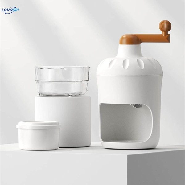 Gola Ganda Maker - Portable Manual Ice Crusher Multi-function Hand Shaved Ice Machine
