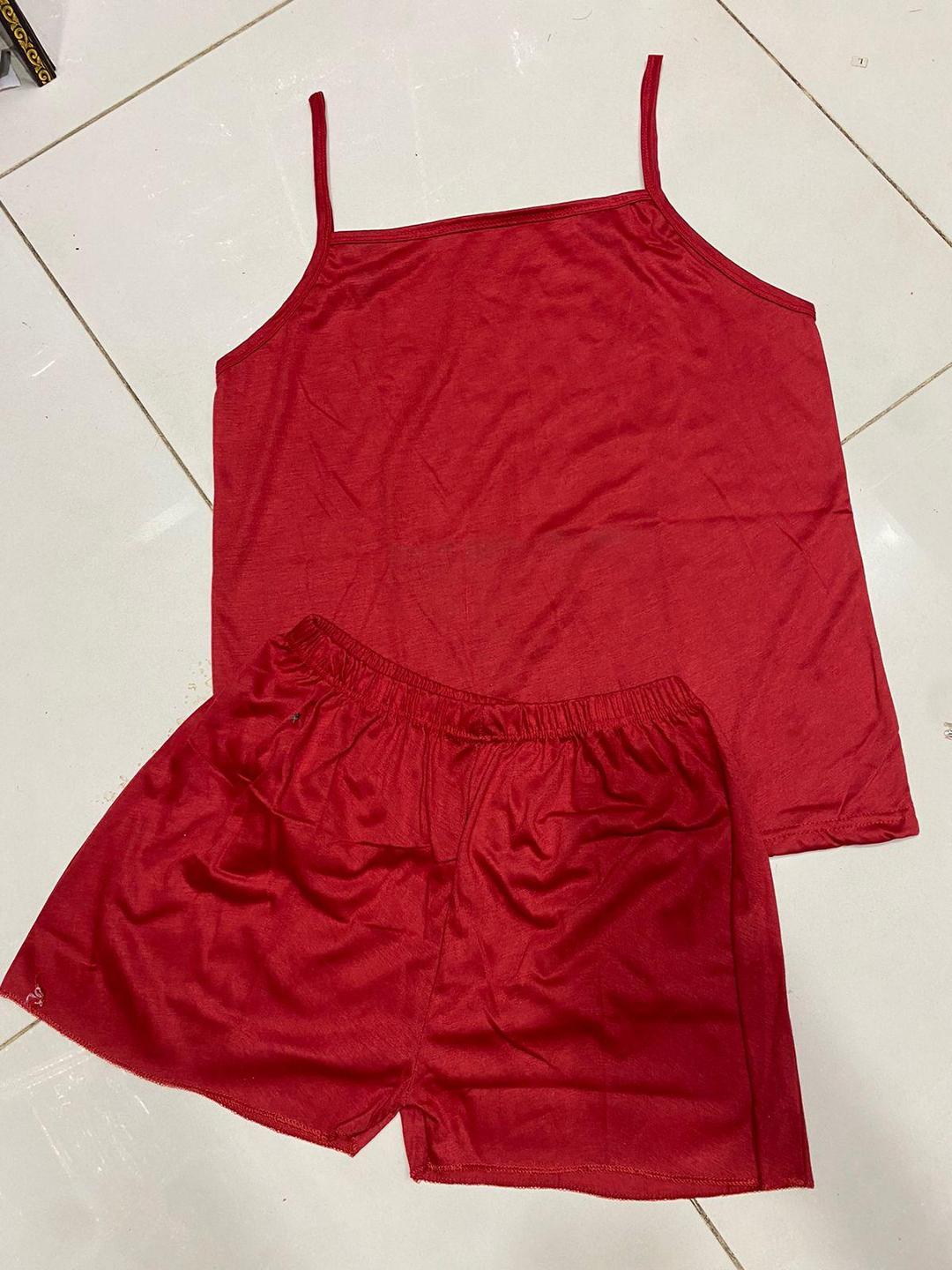 Cotton Jersey Plain Comfortable & Breathable Camisole Set