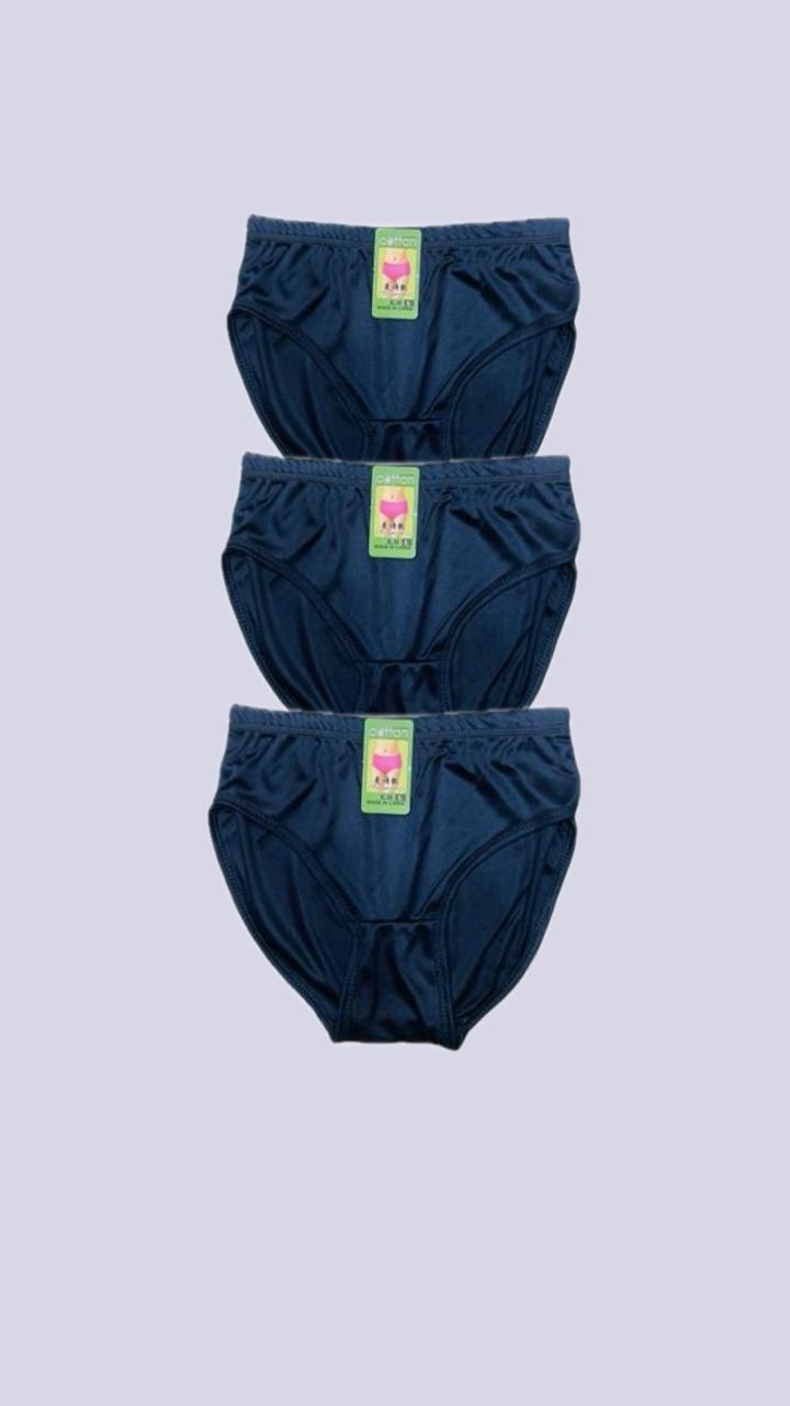 Women’s Cotton Panties – Set of 3 | Comfortable & Breathable Everyday Wear