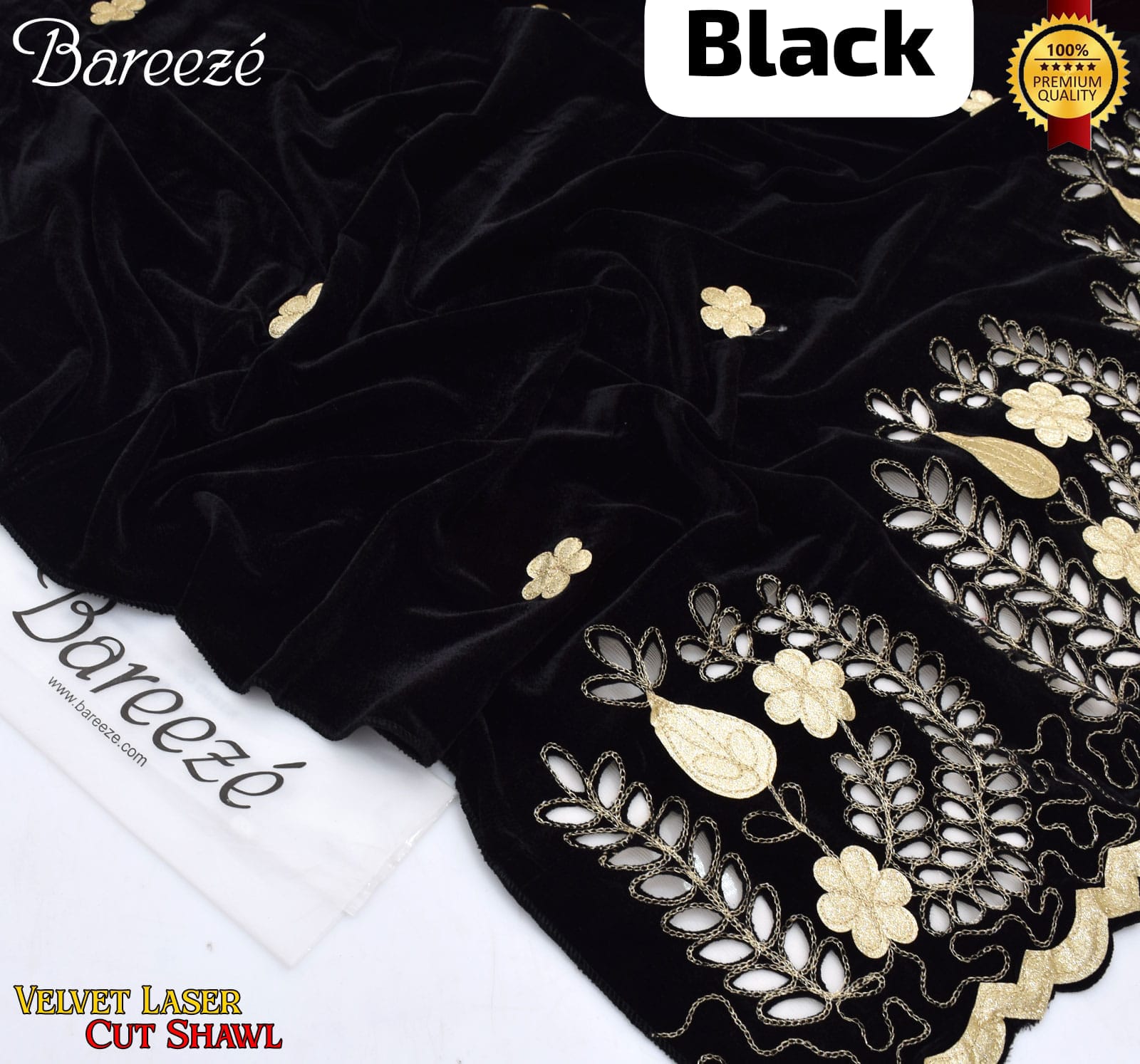 Winter Season Soft Velvet Shawl | Premium Stitched 2.5 Yard Heavy Leaser Cut Embroidery