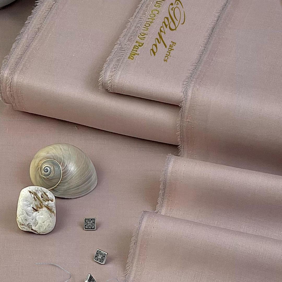 PASHA Brand Soft Cotton – PREMIUM PLUS | Men’s Unstitched Suit | Summer Collection
