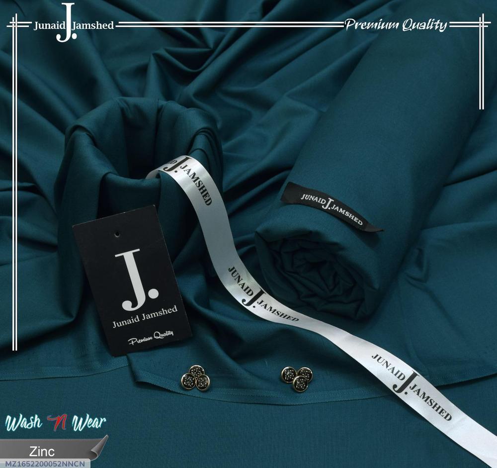 Men’s Unstitched Wash & Wear Plain Suit | All Season Collection
