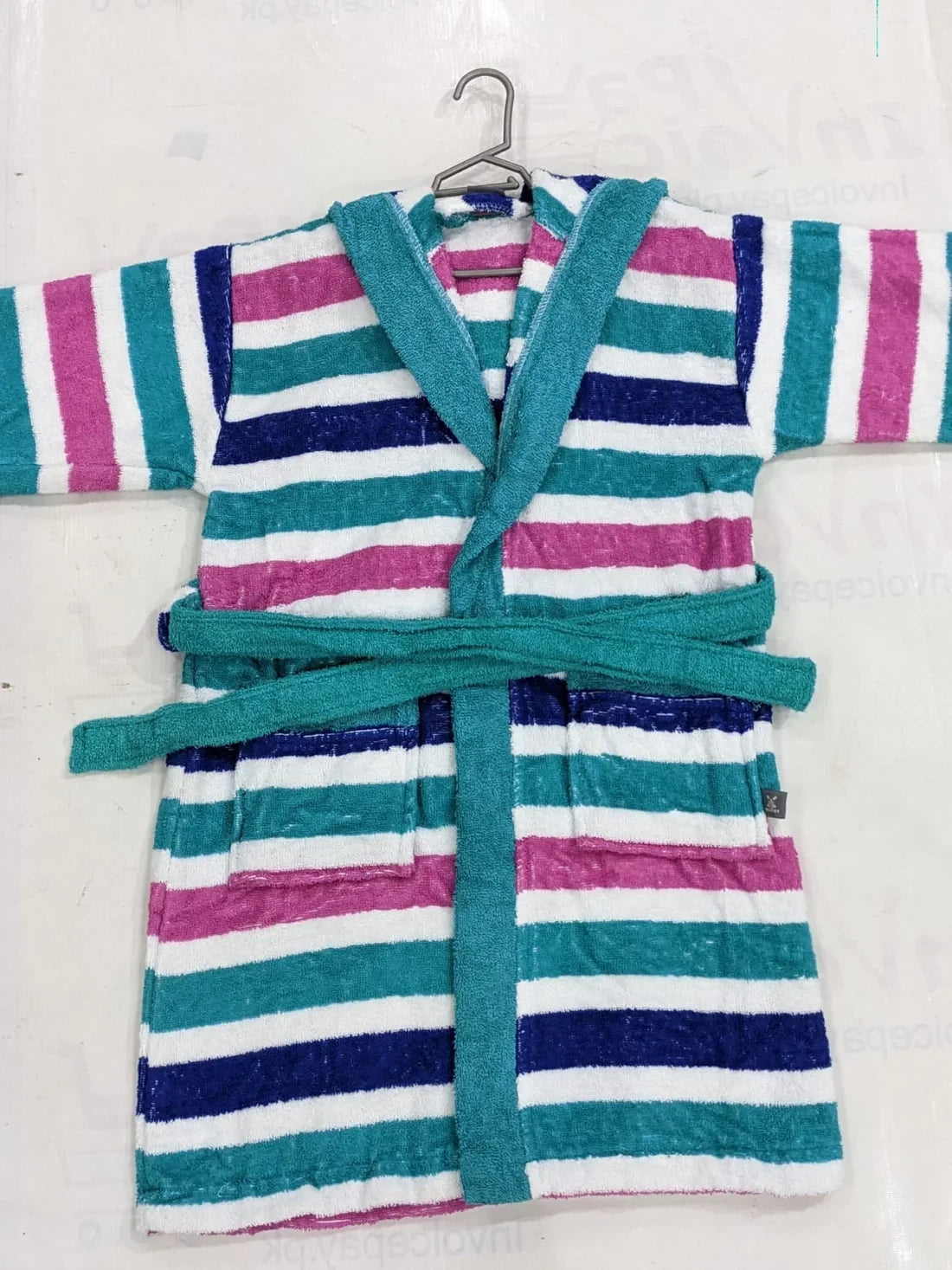 EXPORT QUALITY KIDS HOODED BATHROBE - Soft, Durable, and Cozy for Little Ones