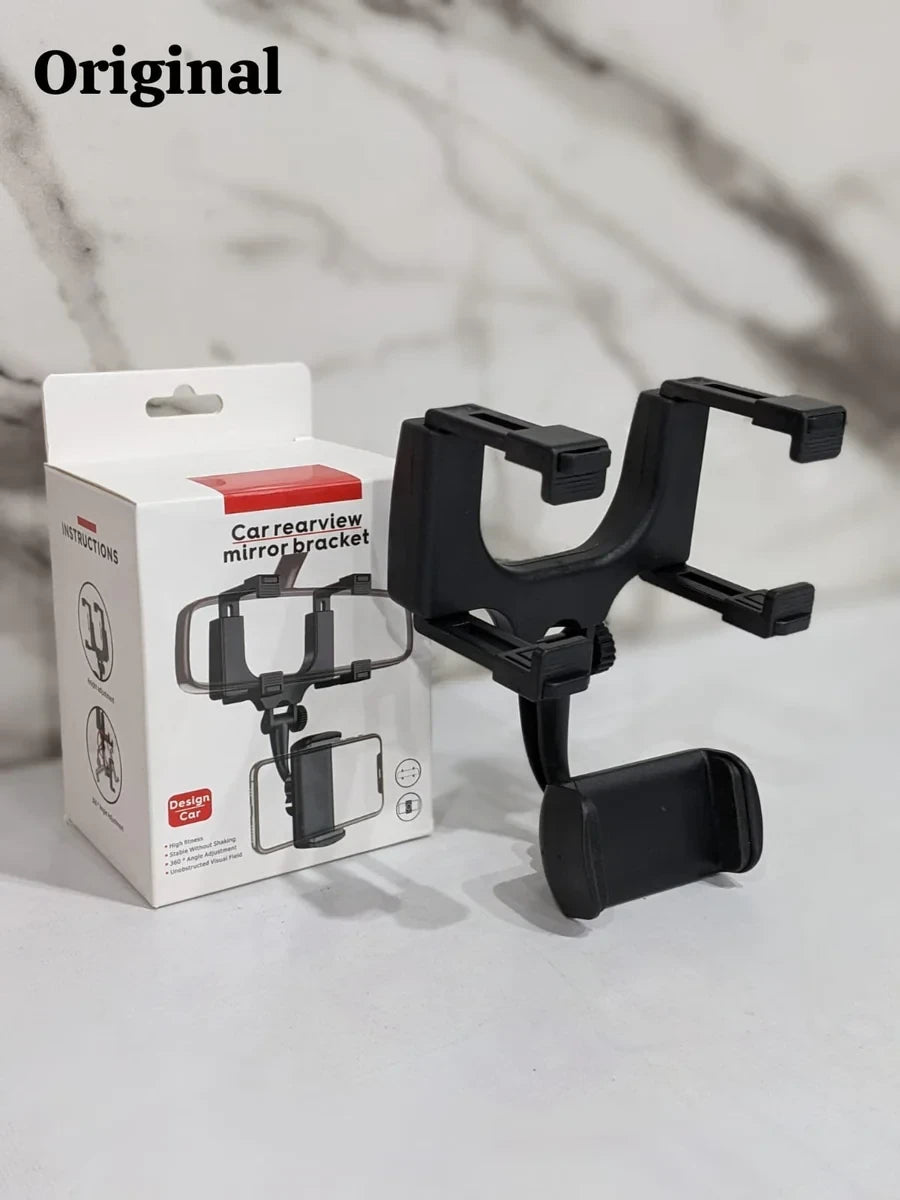 Universal Auto Car Rear View Mirror Mobile Mount – Car Phone Holder