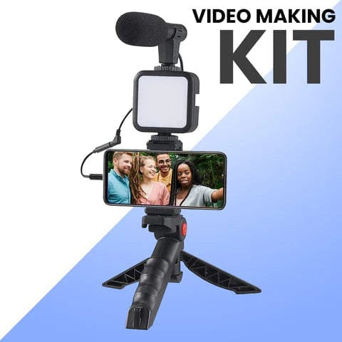 Vloggers Making Kit With Tripod Stand – Complete Content Creation Set