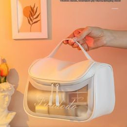 Travel Cosmetic Pouch Elegant Makeup Organizer Bag – Perfect for Home & Travel