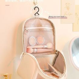 Travel Cosmetic Pouch Elegant Makeup Organizer Bag – Perfect for Home & Travel