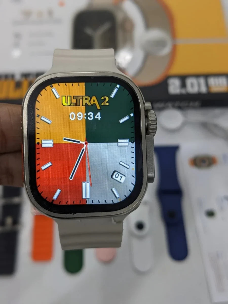 Crown 7+1 Smart Watch - Premium Fitness Tracker