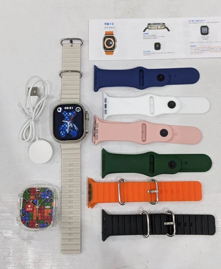 Crown 7+1 Smart Watch - Premium Fitness Tracker