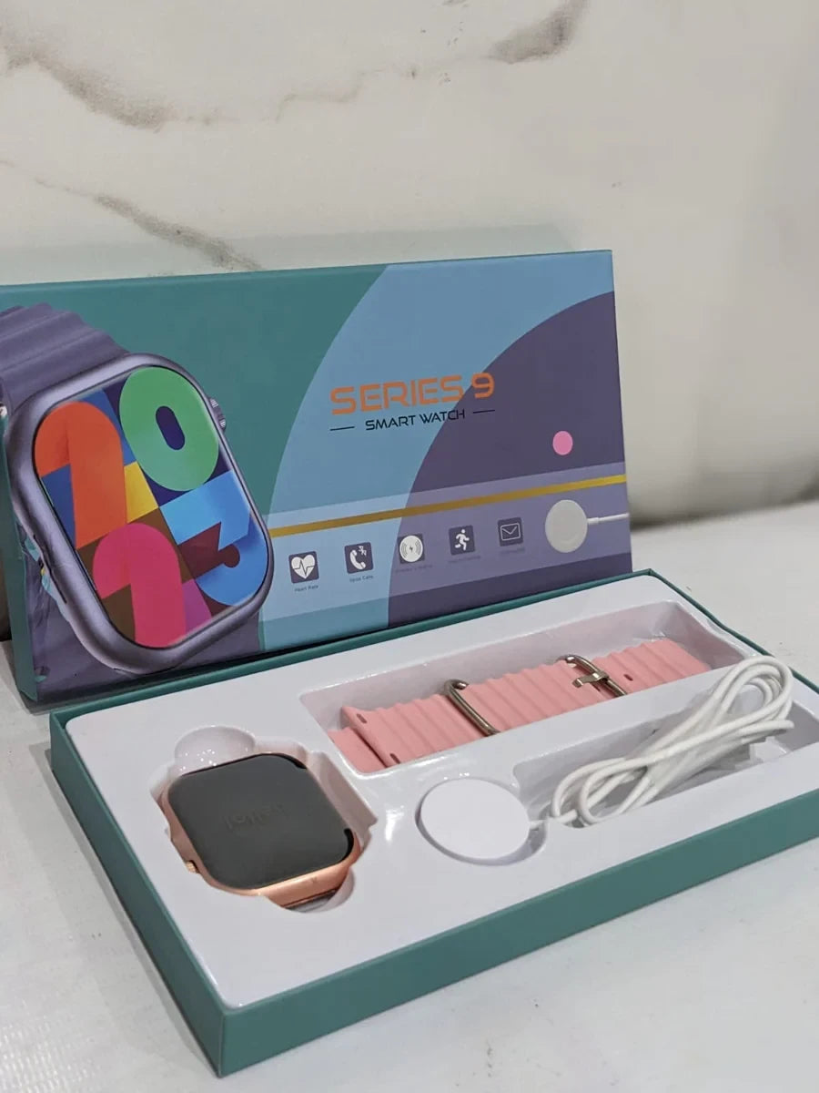 W9 Ultra Smart Watch – Advanced Fitness & Notification Tracker