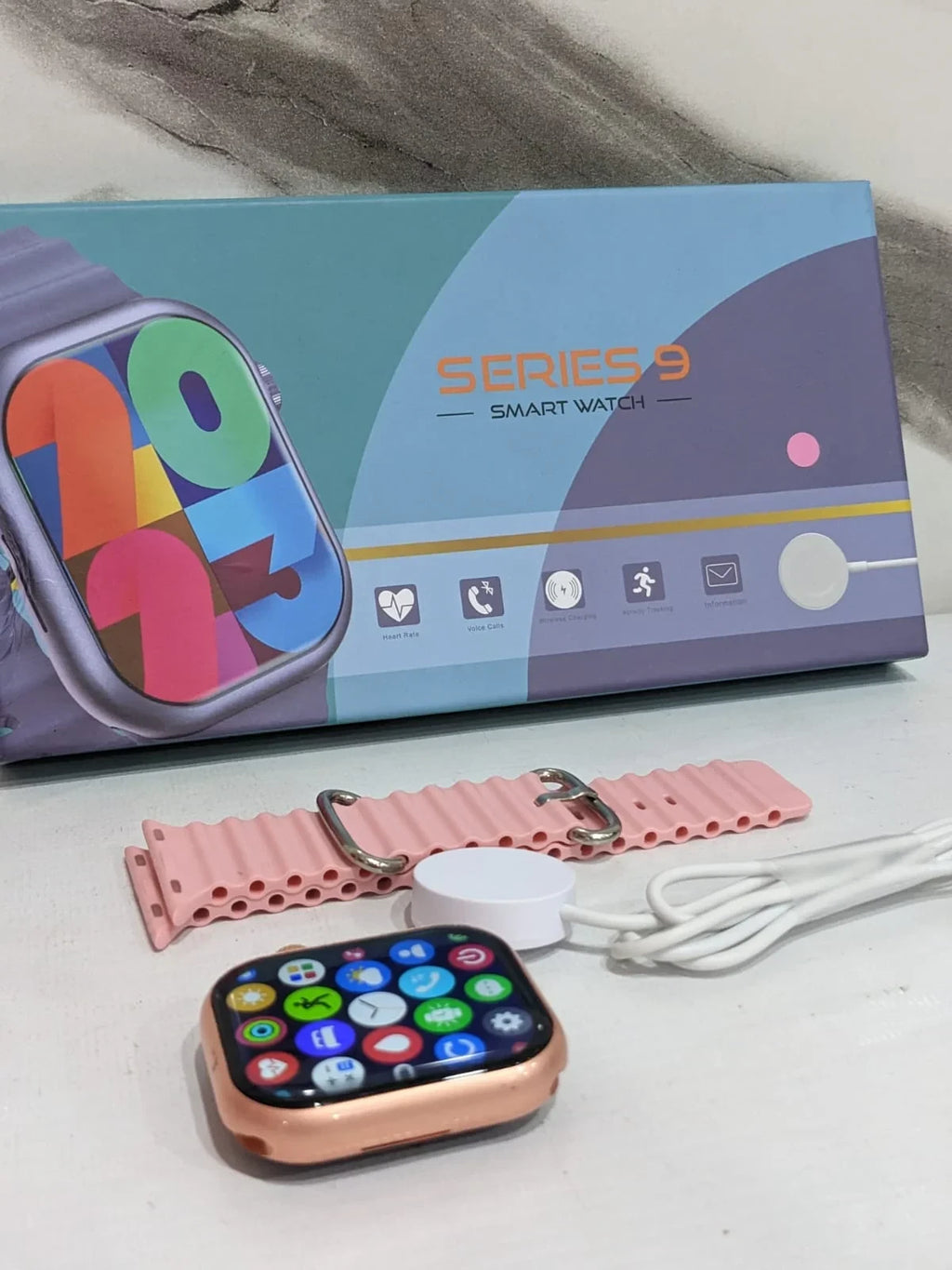 W9 Ultra Smart Watch – Advanced Fitness & Notification Tracker