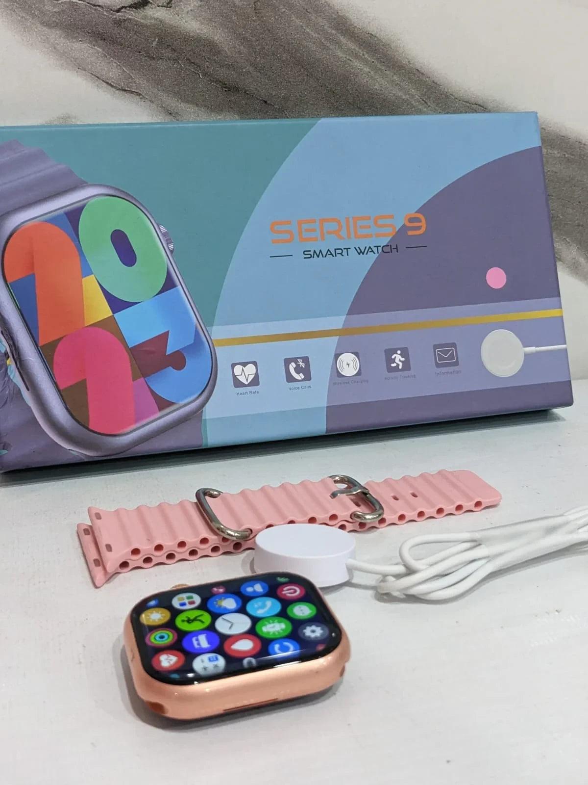 W9 Ultra Smart Watch – Advanced Fitness & Notification Tracker