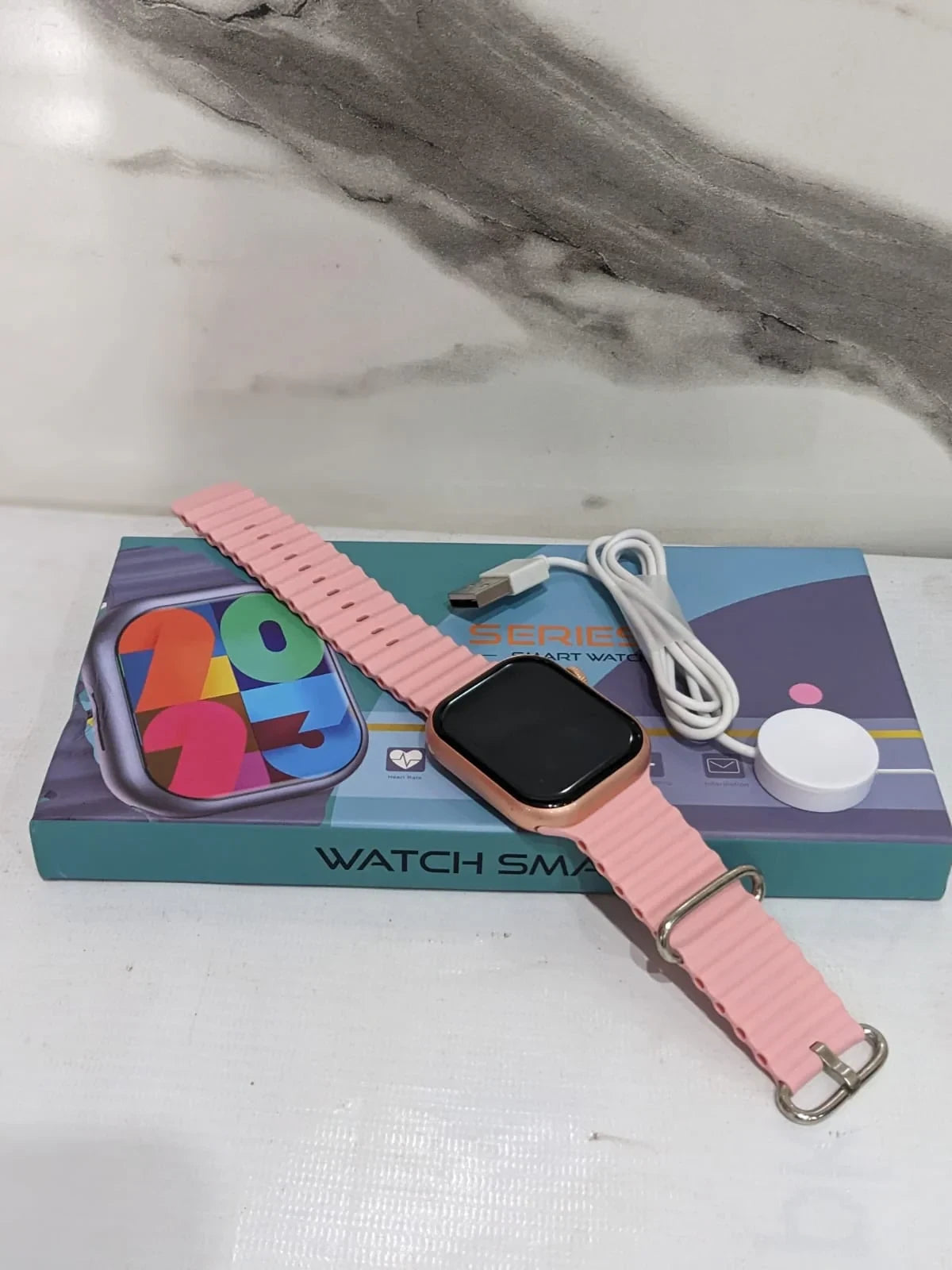 W9 Ultra Smart Watch – Advanced Fitness & Notification Tracker