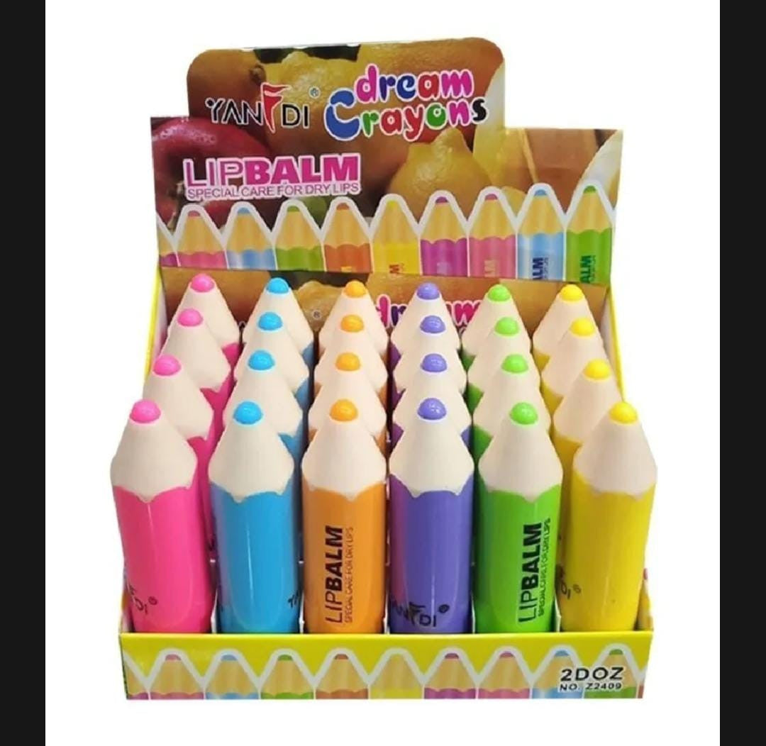 Moisturizing 12 In 1 Lip Balm Set - Multicolor Charm Pack (12 Pcs)