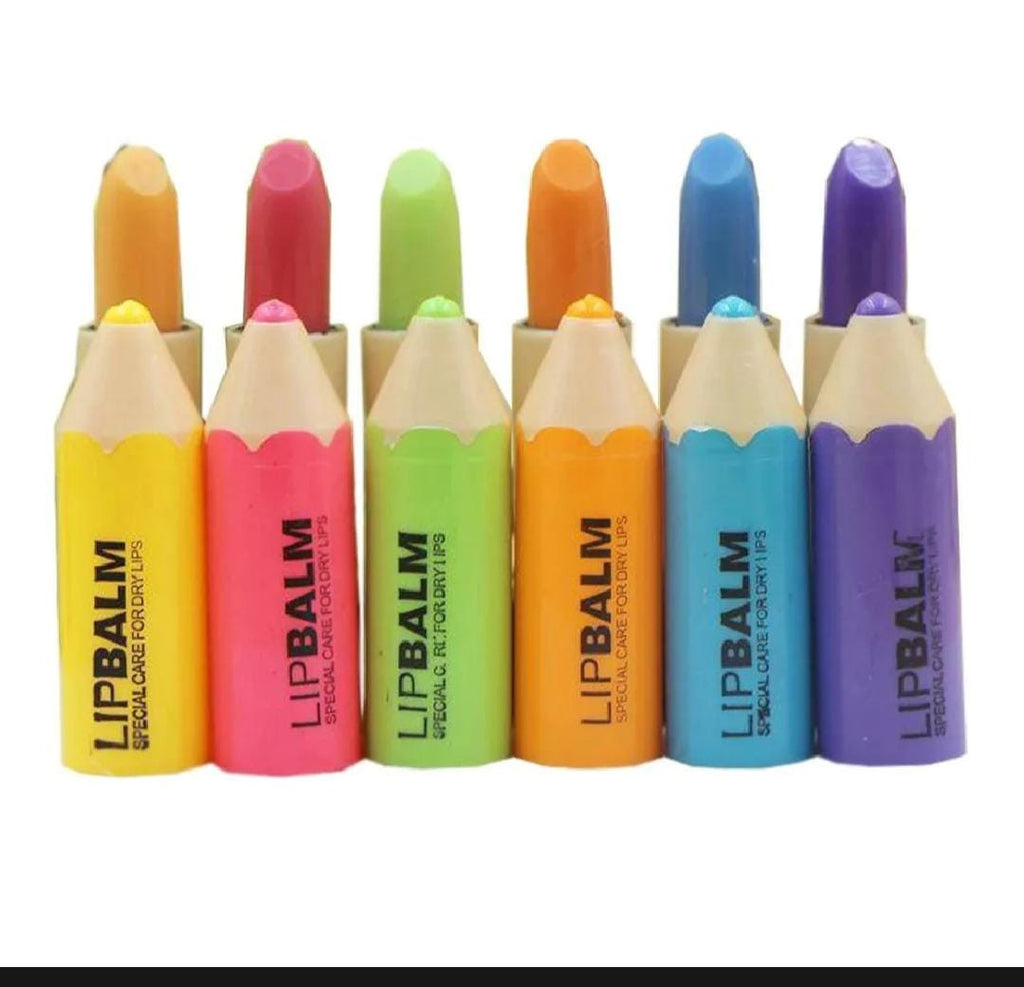 Moisturizing 12 In 1 Lip Balm Set - Multicolor Charm Pack (12 Pcs)