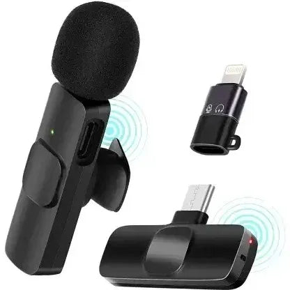 K8 Type-C Wireless Microphone | Clear Audio for Vlogs, Streaming & Recording