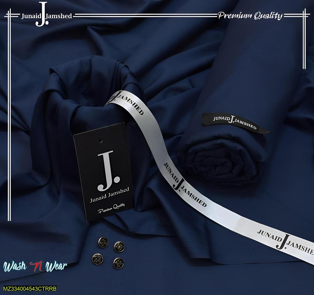 Men’s Unstitched Wash & Wear Plain Suit | All Season Collection