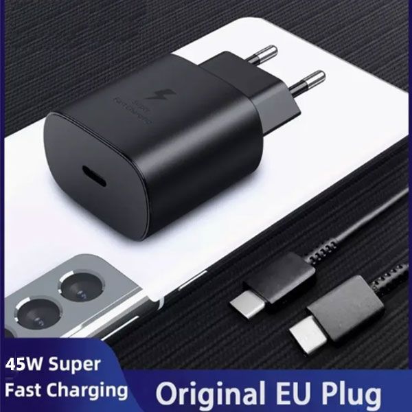 45W Samsung Super Fast Charger | Type-C to Type-C PD Global Certified