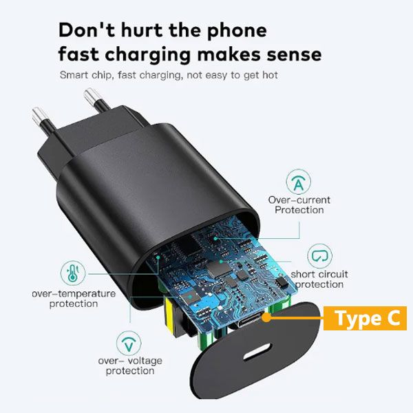 45W Samsung Super Fast Charger | Type-C to Type-C PD Global Certified