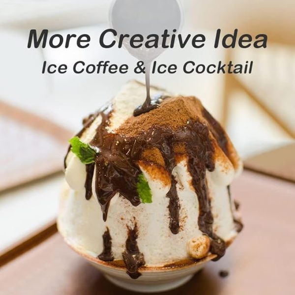 Gola Ganda Maker - Portable Manual Ice Crusher Multi-function Hand Shaved Ice Machine