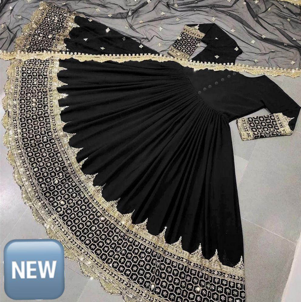 3 Pcs Women's Stitched Silk Embroidered Maxi | Luxury Formal Wear