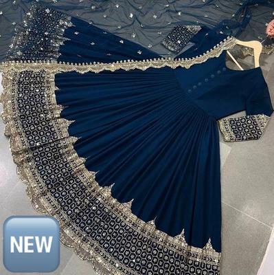 3 Pcs Women's Stitched Silk Embroidered Maxi | Luxury Formal Wear