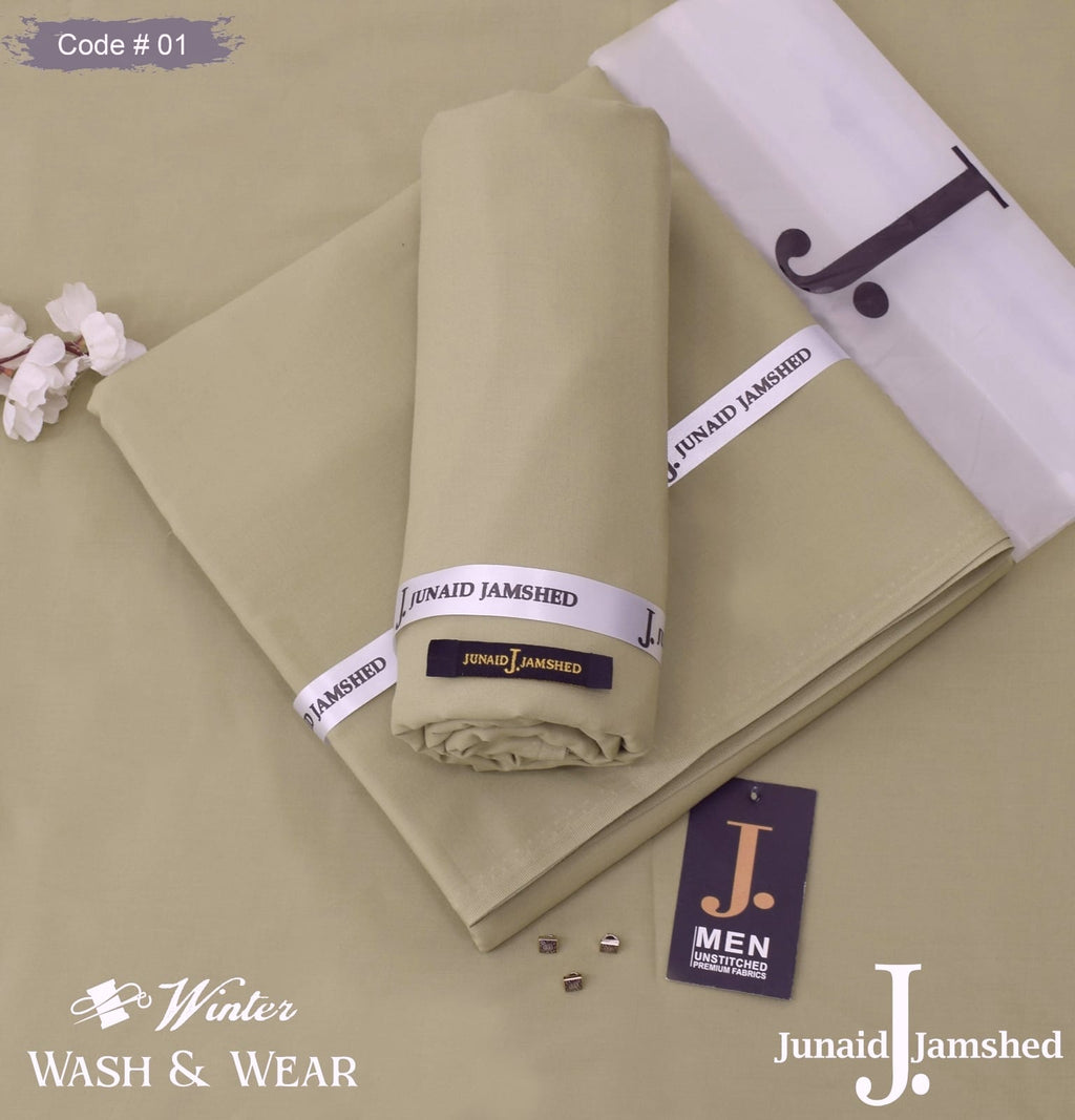 Noor-e-Libaas | JUNAID JAMSHID Men's Luxury Winter Wash & Wear Shirt