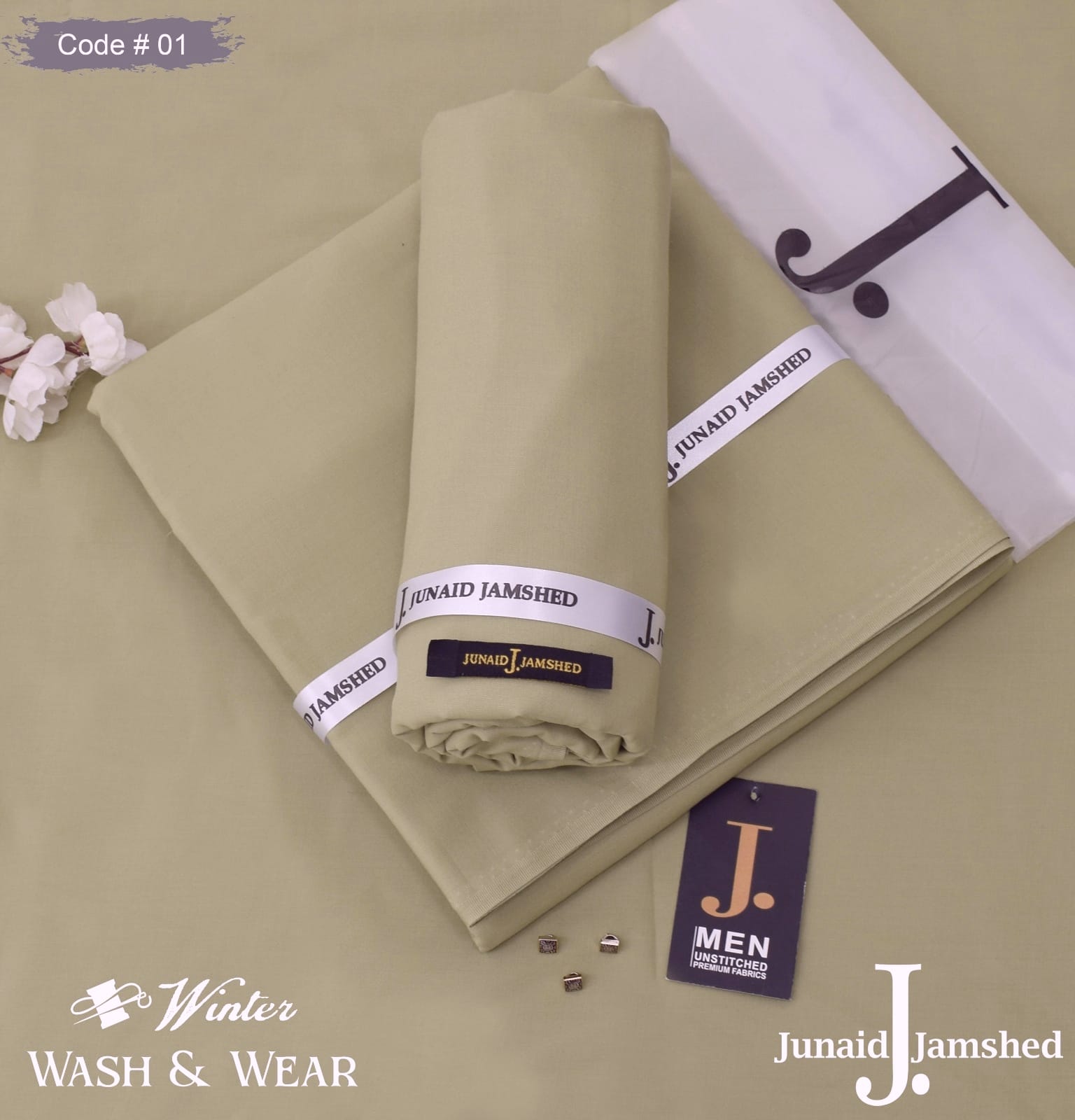 Noor-e-Libaas | JUNAID JAMSHID Men's Luxury Winter Wash & Wear Shirt