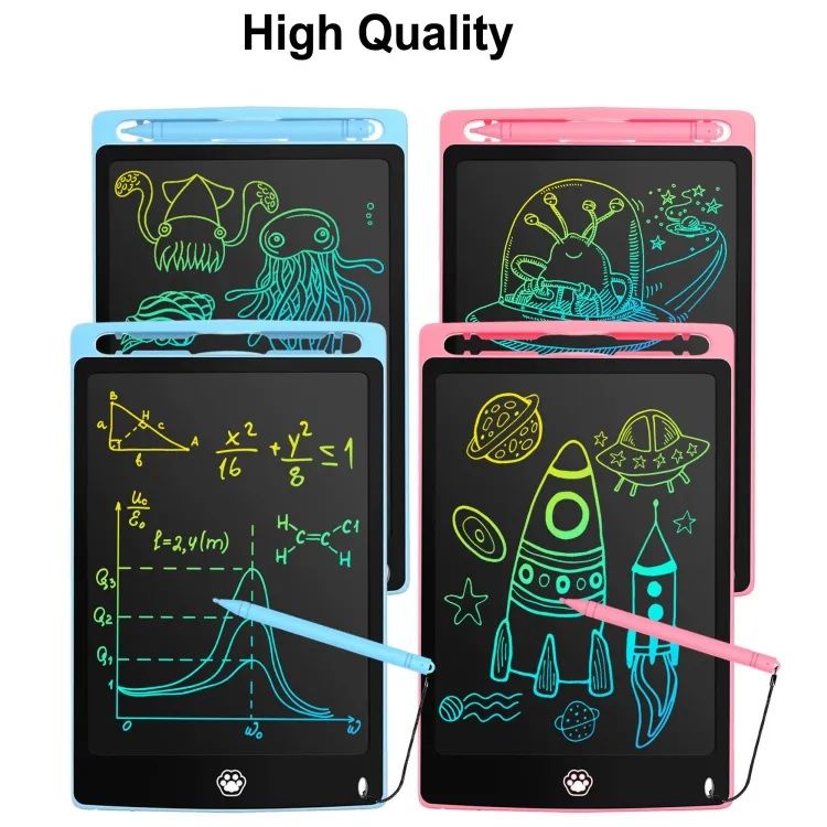 8.5 Inch LCD Writing Tablet with Pen | Colorful Erasable Digital Drawing Pad