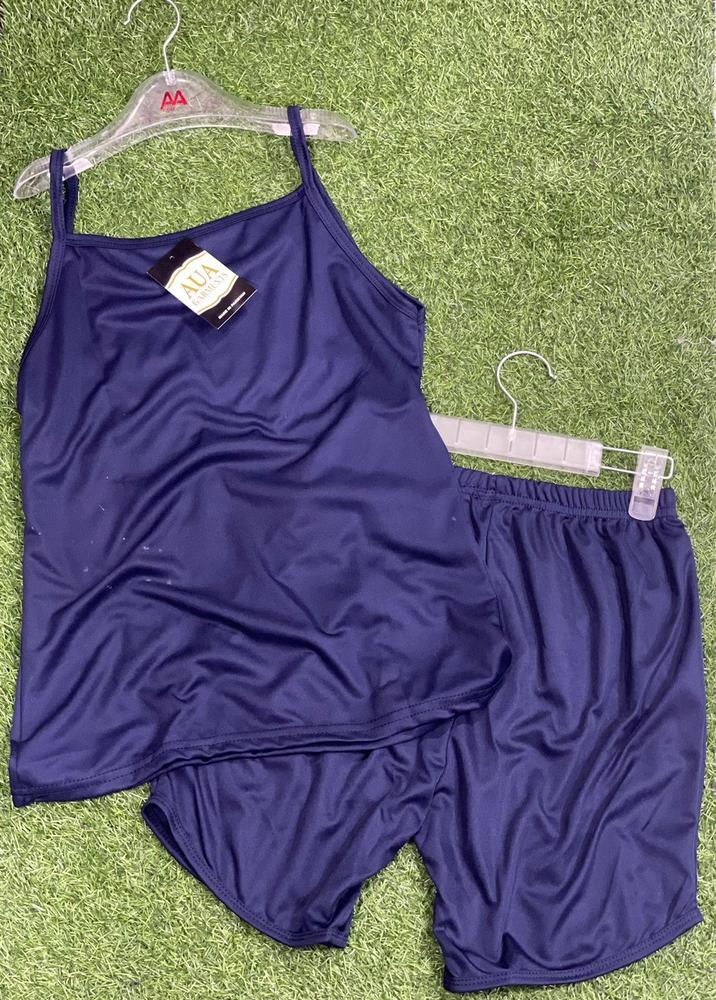 Silk Plain Lightweight Camisole Set – Soft & Comfortable Sleepwear