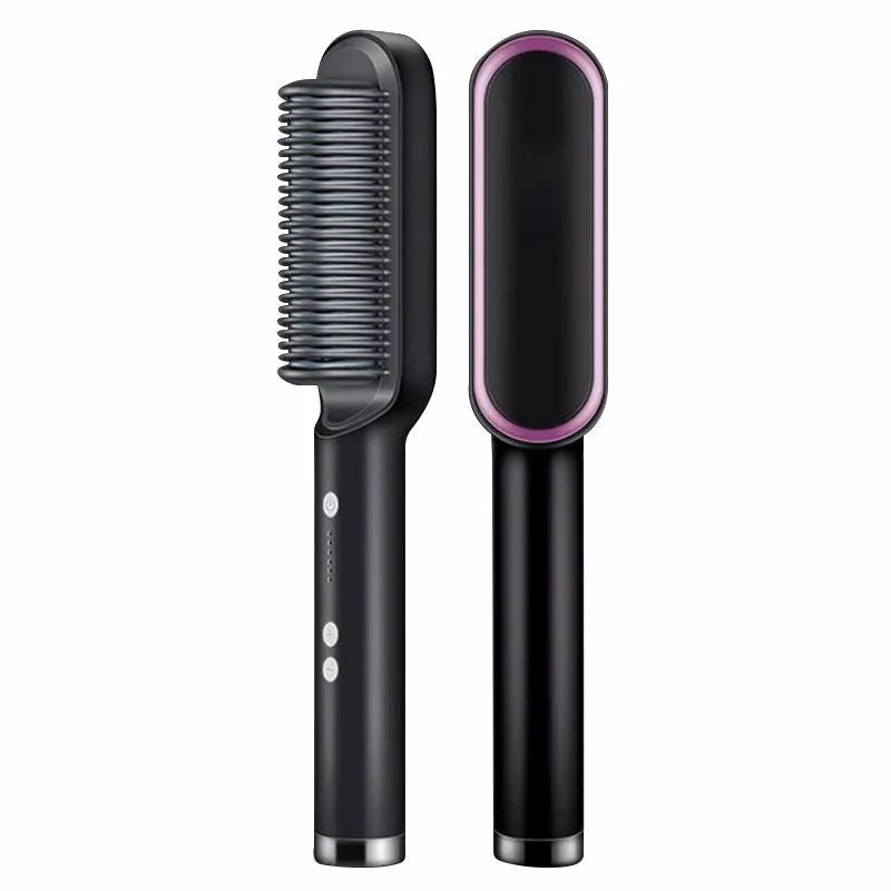 909 Hair Straightener Brush | Comb Style Hair Styling Tool for Girls