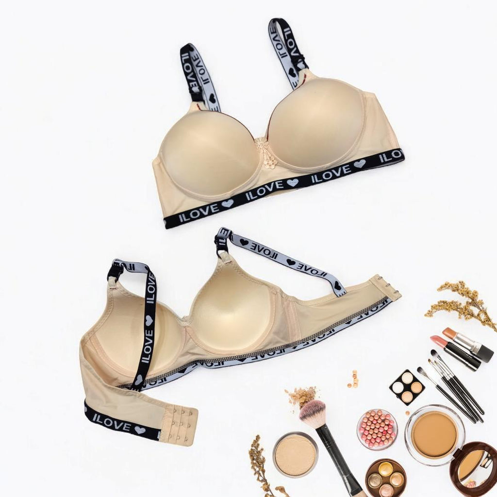 Women’s Multicolor Silk Push-Up Padded Bra | Luxury Comfort & Support