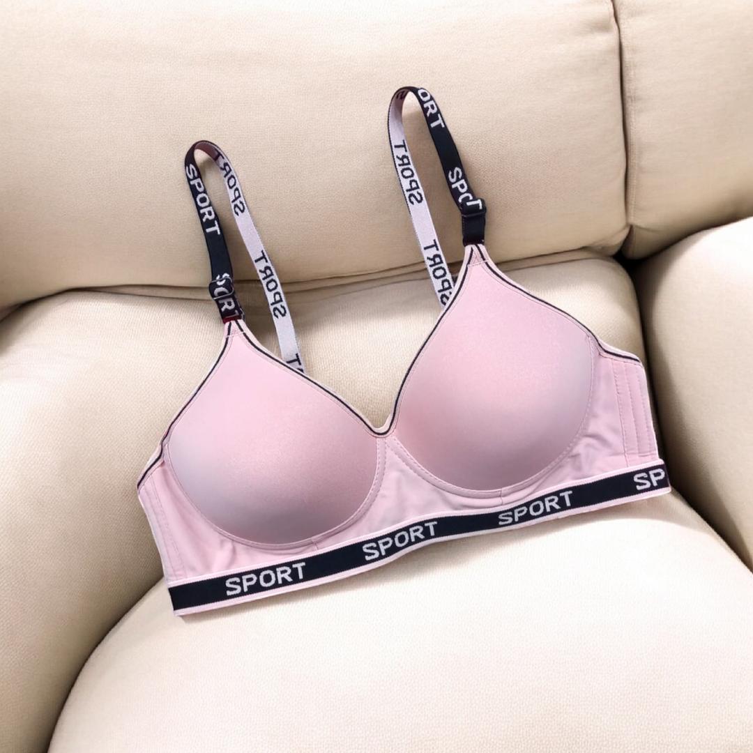 Women’s Silk Push-Up Padded Bra – Wireless & Back Closure