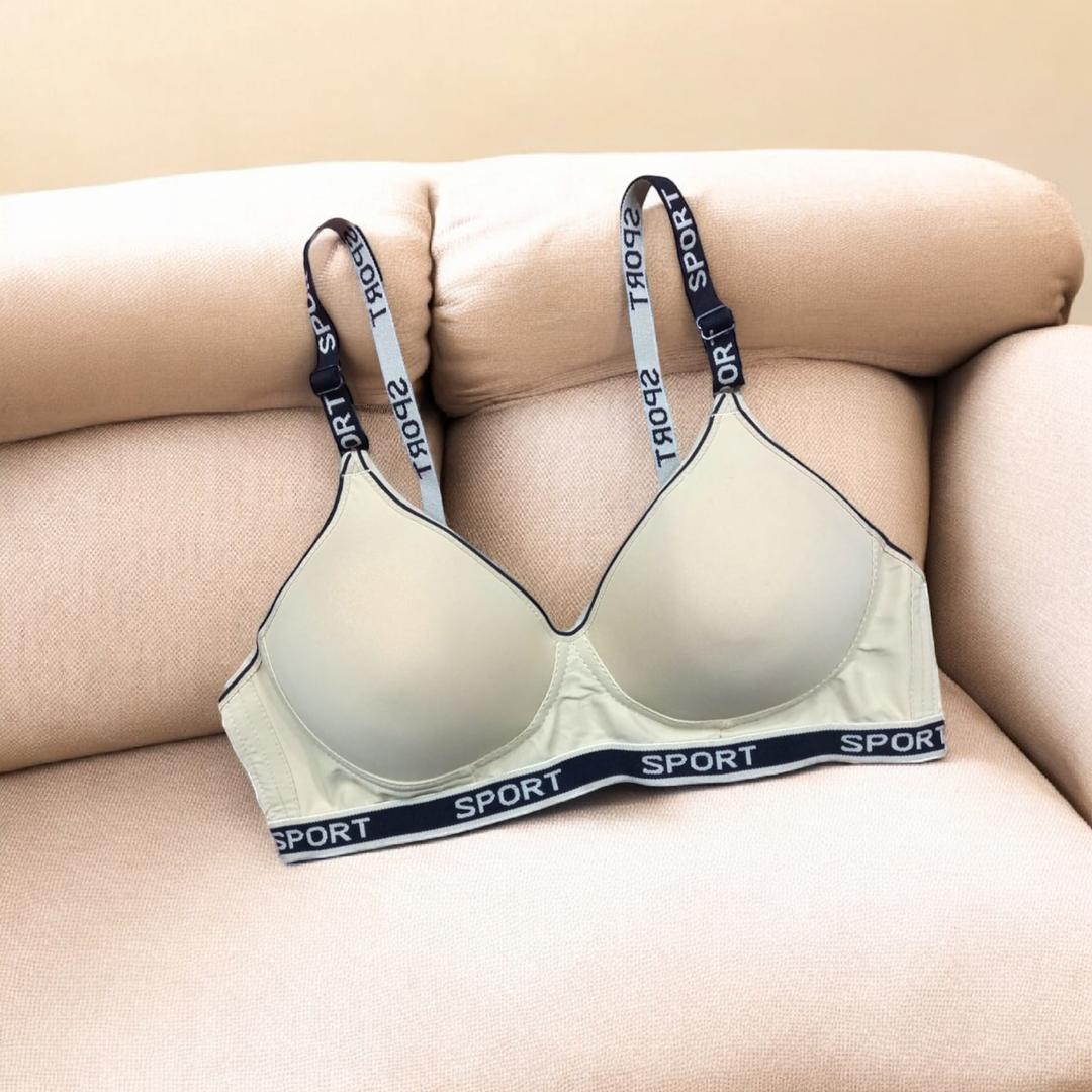 Women’s Silk Push-Up Padded Bra – Wireless & Back Closure
