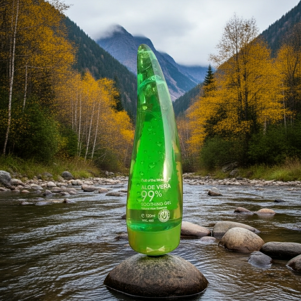 Aloe Vera Smoothing & Moisture Gel – 100% Pure Face and Body Hydrating Gel (160ML)
