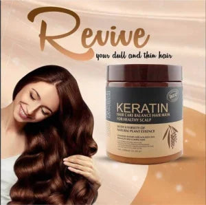 Pack of 3 Keratin Hair Care | Hair Mask, Shampoo & Serum Set