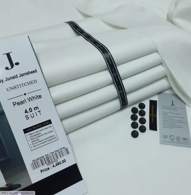 Men’s Unstitched Wash & Wear Plain Suit | All Season Collection