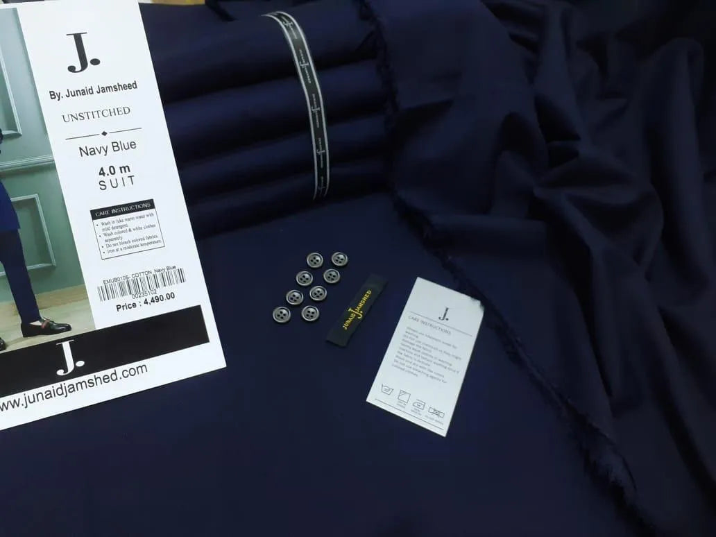 Men’s Unstitched Wash & Wear Plain Suit | All Season Collection
