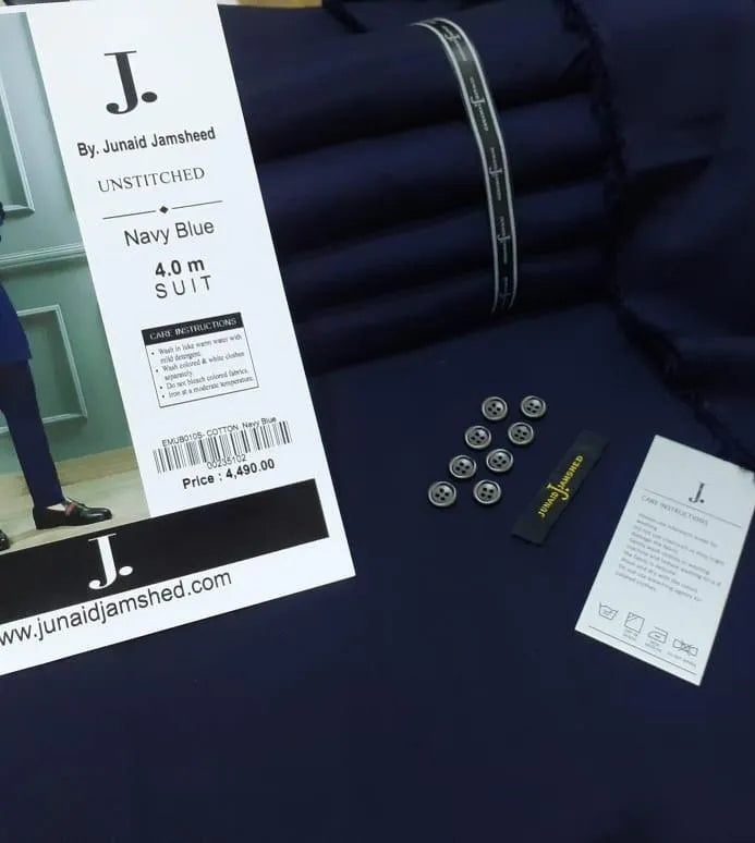 Men’s Unstitched Wash & Wear Plain Suit | All Season Collection