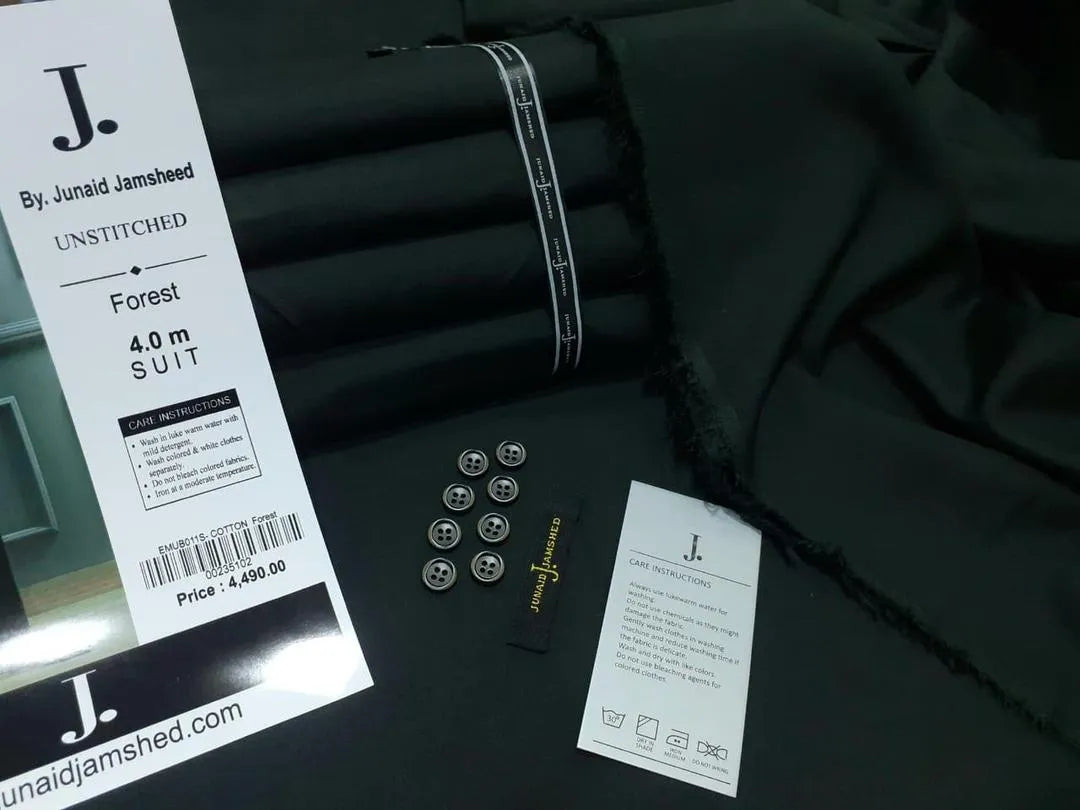 Men’s Unstitched Wash & Wear Plain Suit | All Season Collection