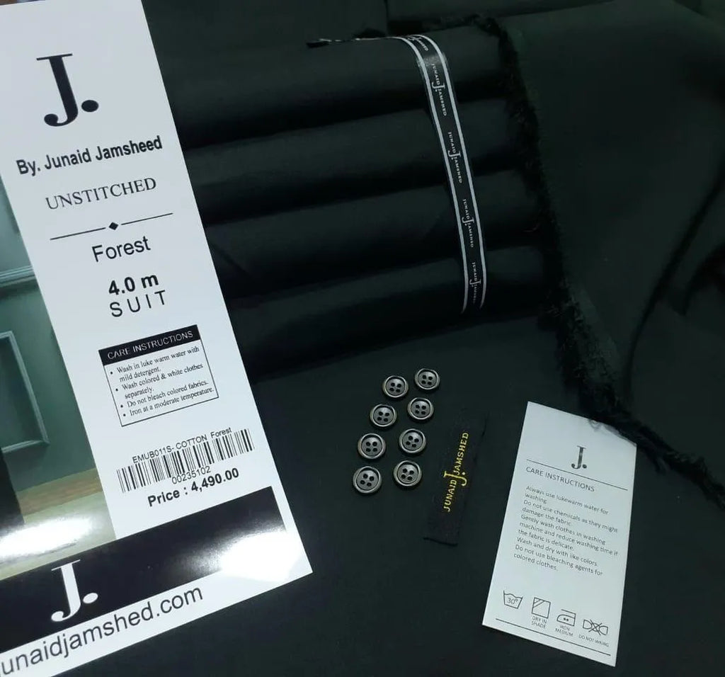 Men’s Unstitched Wash & Wear Plain Suit | All Season Collection