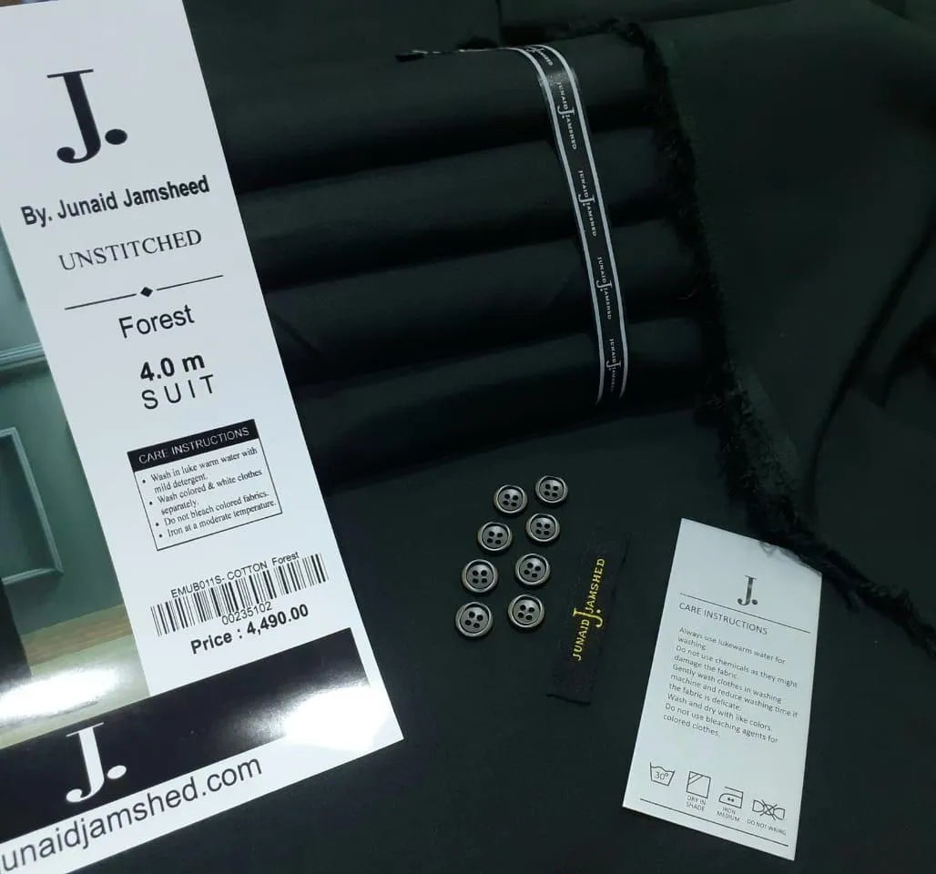 Men’s Unstitched Wash & Wear Plain Suit | All Season Collection
