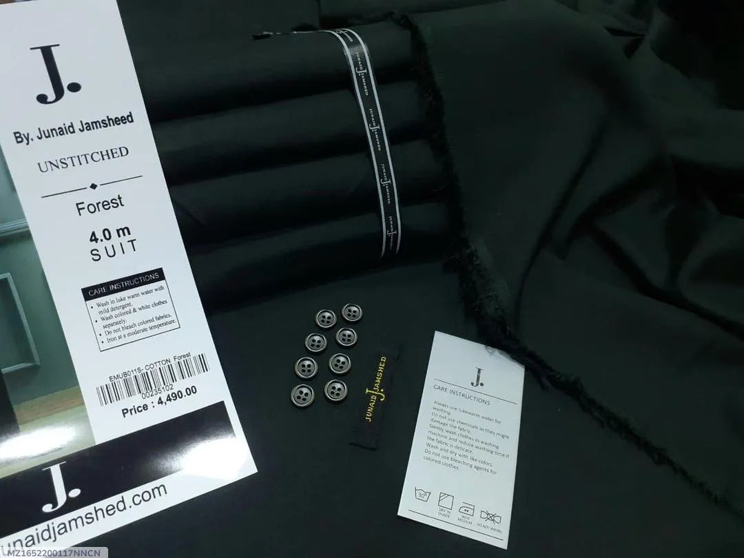 Men’s Unstitched Wash & Wear Plain Suit | All Season Collection
