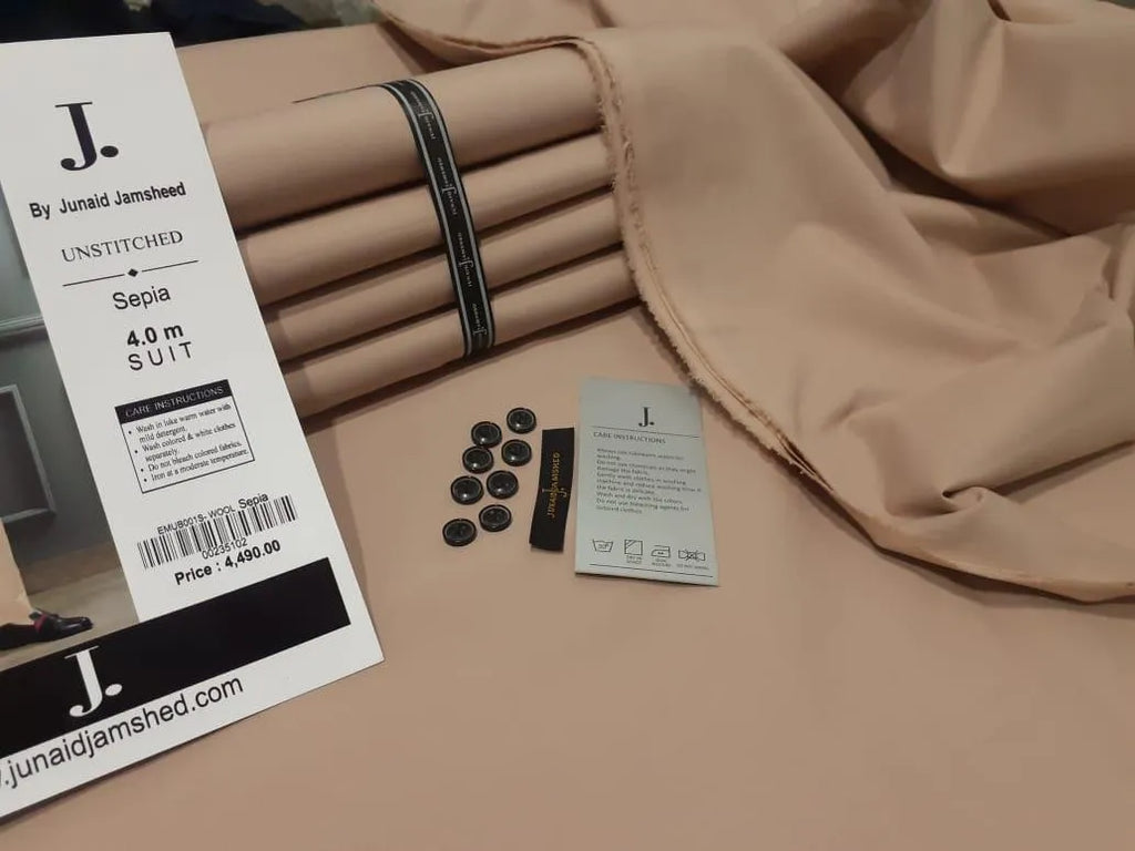 Men’s Unstitched Wash & Wear Plain Suit | All Season Collection