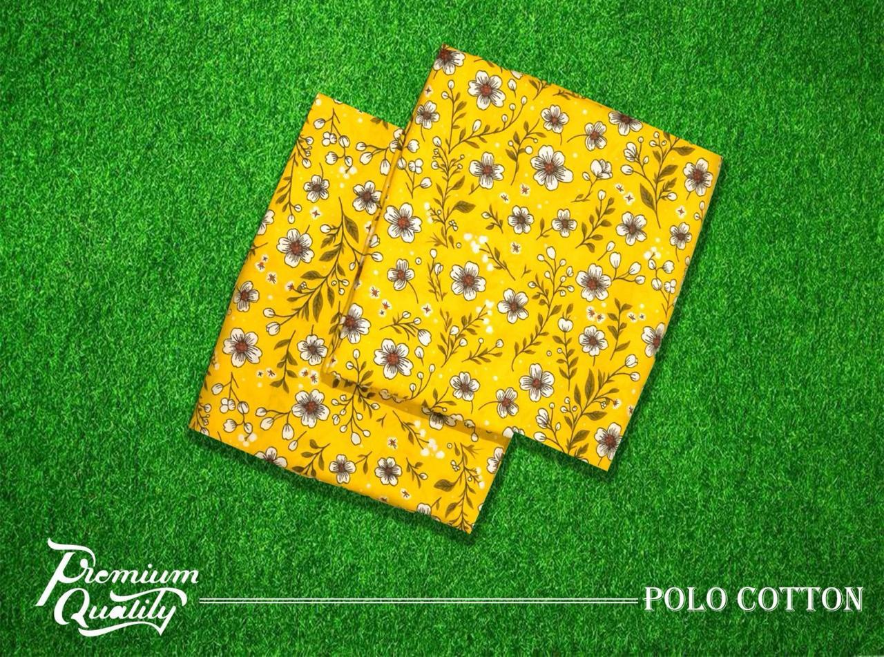 2 Pcs Floral Digital Printed Shirt & Trouser Collection – Micro Polo Cotton