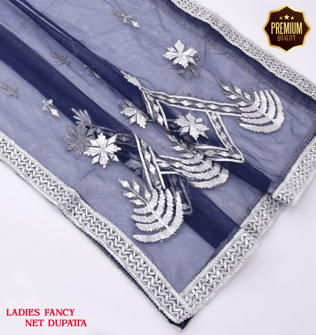 Net Fancy Wedding & Formal Dupatta Collection | Embroidered & Sheesha Work | Ready to Wear