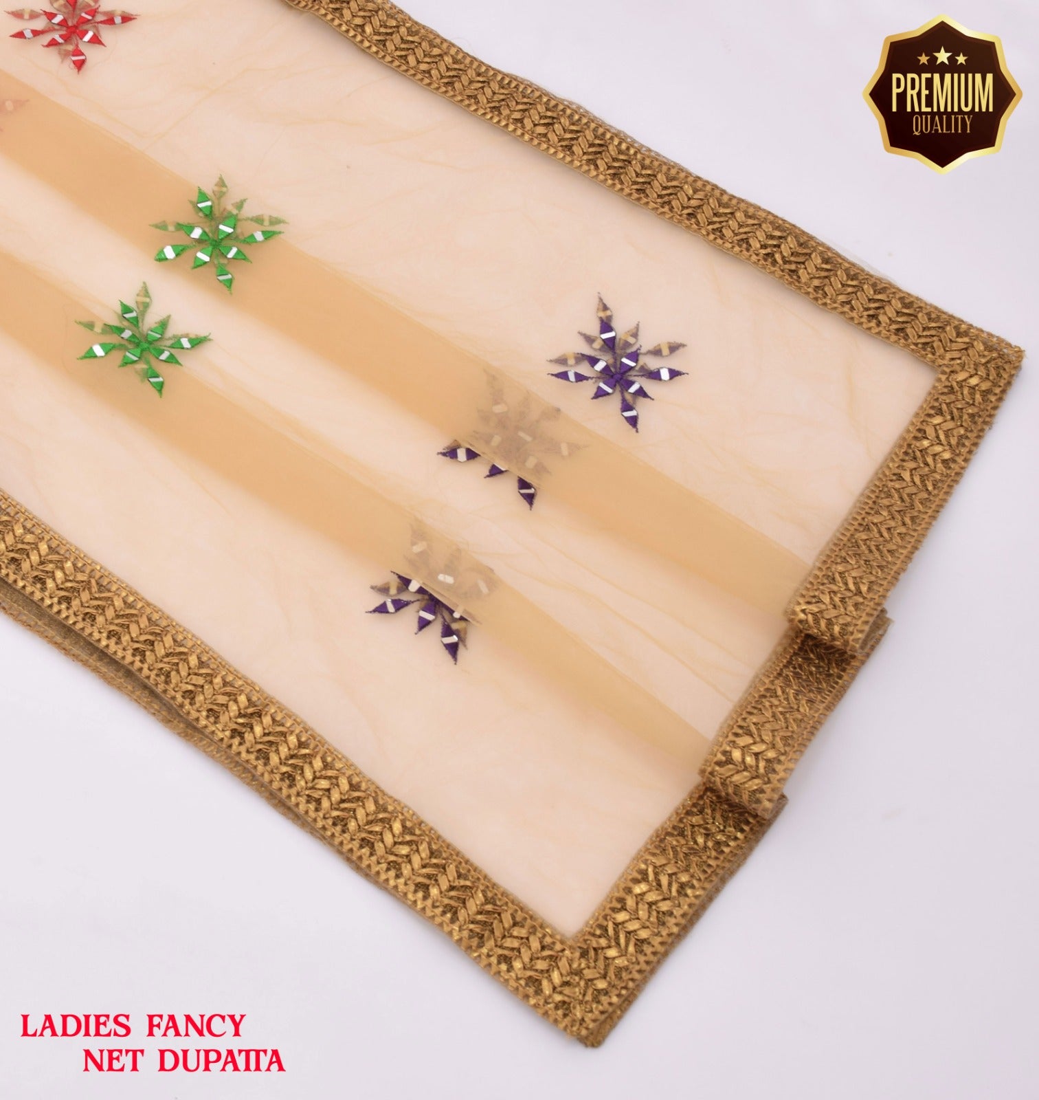Net Fancy Wedding & Formal Dupatta Collection | Embroidered & Sheesha Work | Ready to Wear