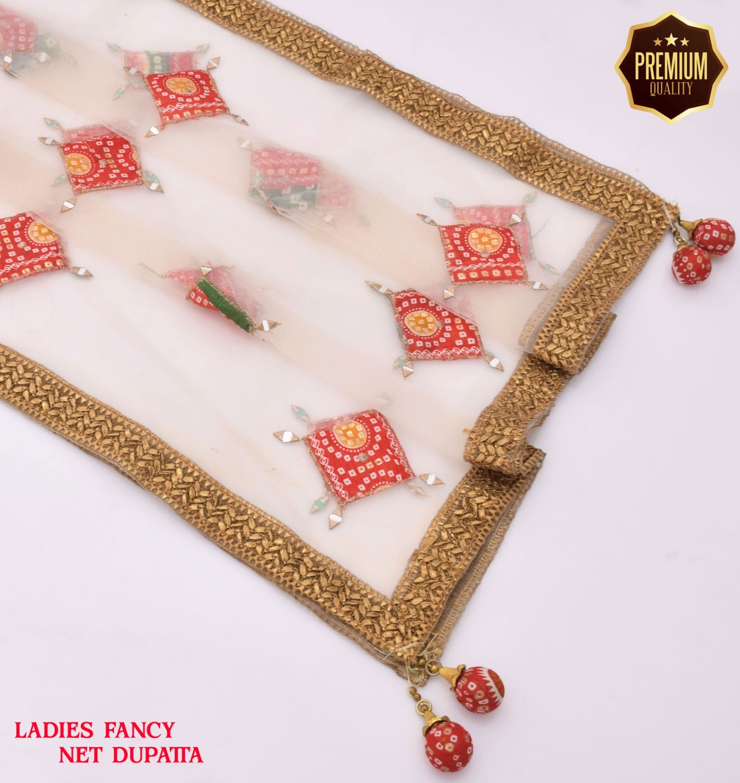 Net Fancy Wedding & Formal Dupatta Collection | Embroidered & Sheesha Work | Ready to Wear