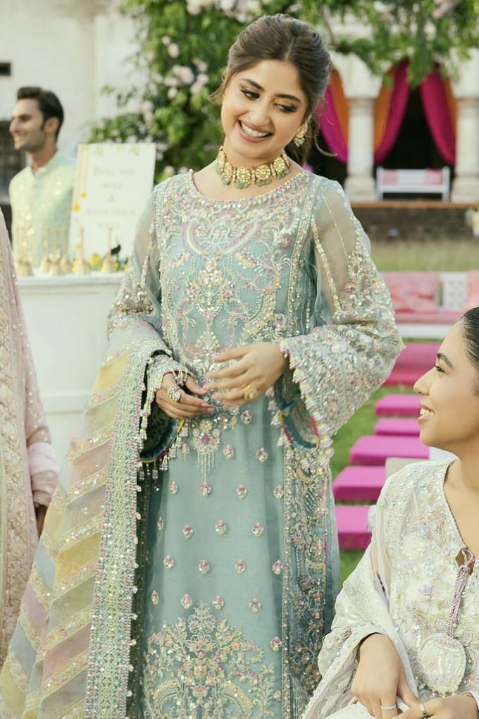 Kanwal Malik Organza Embroidered Moti Work Luxury Unstitched 3PC Suit – Noor-e-Libaas